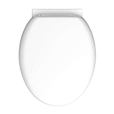 Schütte Schütte WC-Sitz Uni Toilettensitz Duroplast mit Absenkautomatik in weiß