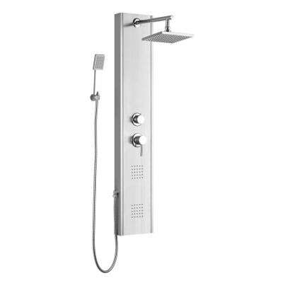 Schütte Schütte Duschpaneel Duschsystem TAHITI mit Einhebelmischer in silber