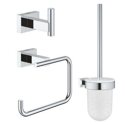 Grohe-IS Grohe Essentials Cube WC-Set 3 in 1, chrom