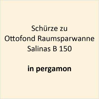Ottofond Ottofond Schürze für Raumsparwanne Salinas B 150 pergamon