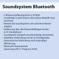 Sound-System mit Bluetooth-Funktion
