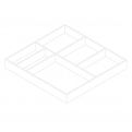 2x Stanford Organisations-Box Buchenholz 40 cm