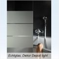 Echtglas: Dekor Depoli light