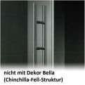 Griff Stab 350, Farbe wie Scharniere / nicht mit Dekor Bella (Chinchilla-Fell-Struktur)